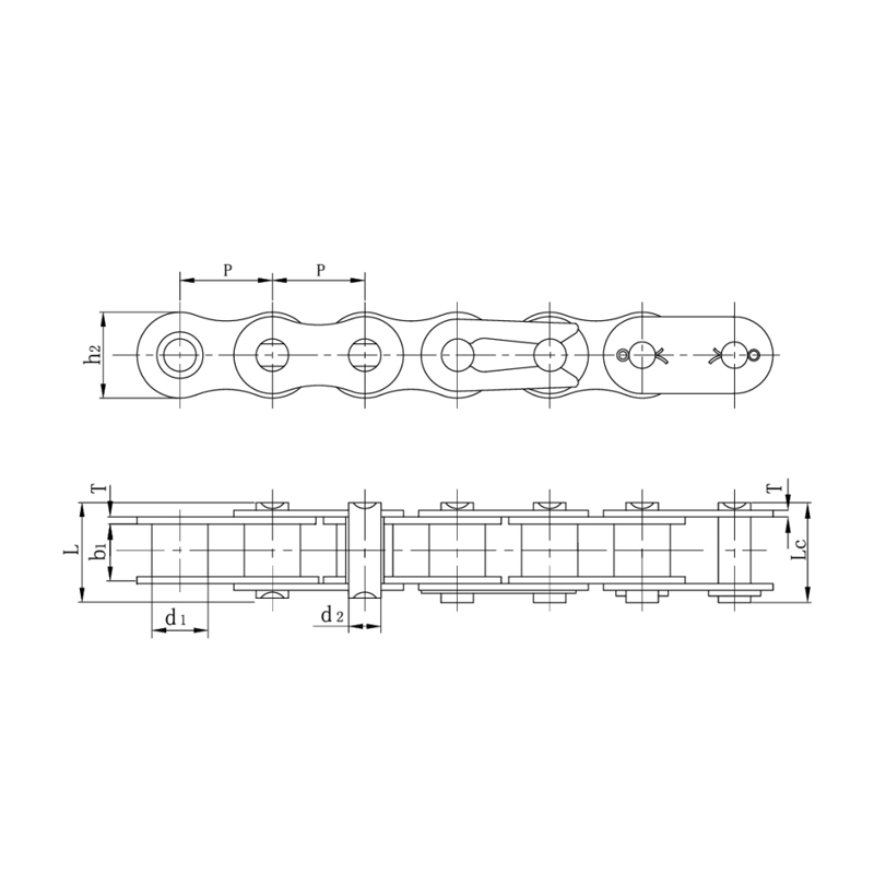 Роликовые цепи для тяжелых условий эксплуатации