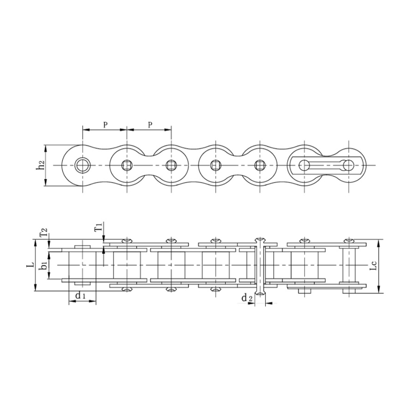 Мотоциклетные цепи с X-образными кольцами