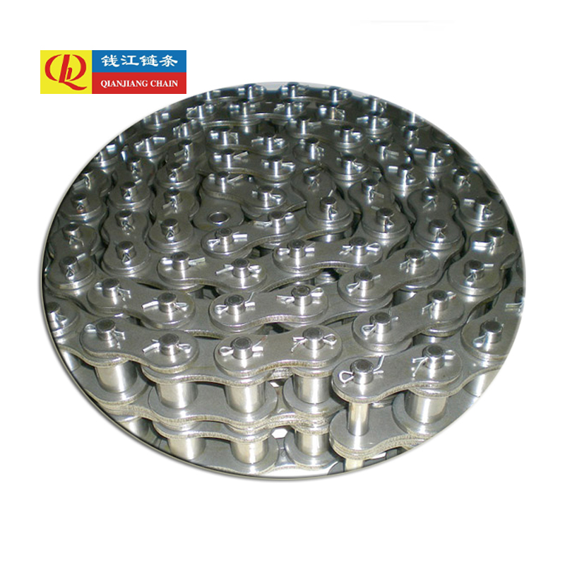 Прецизионные роликовые цепи с коротким шагом шплинтованного типа (серия A)