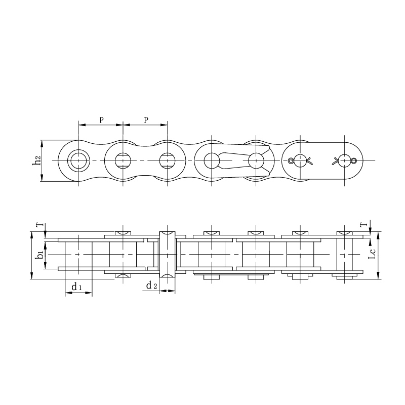Стандартные мотоциклетные цепи