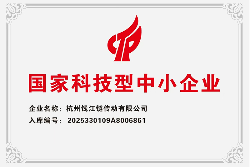 Сертификат малого и среднего предприятия по науке и технологиям провинции Чжэцзян